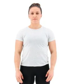 TYR Womens Oatmeal Olive Outline T-Shirt