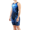 TYR Womens Venzo Phantom Blue Oblivion Closed Back Race Suit