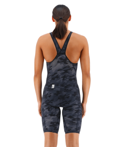 TYR Venzo Camo Black Closed Back Race Suit -Swimming Race Suits Shop VZCCB6A 001A main02