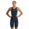 TYR Venzo Camo Deep Teal Closed Back Race Suit