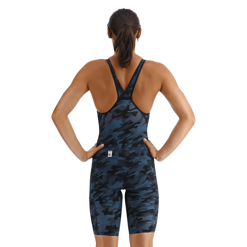 TYR Venzo Camo Deep Teal Closed Back Race Suit 4 TYR Venzo Camo Deep Teal Closed Back Race Suit - Image 4