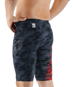 TYR Venzo Camo Fire Venzo Racing Jammer -Swimming Race Suits Shop VZCFLW6A 937 alt04