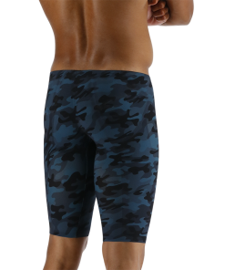 TYR Men's Venzo™ Jammer Swimsuit - Camo Deep Teal -Swimming Race Suits Shop VZCLW6A 644 alt05