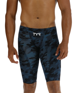 TYR Men's Venzo™ Jammer Swimsuit - Camo Deep Teal