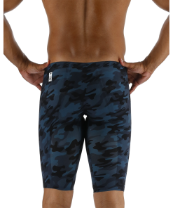TYR Men's Venzo™ Jammer Swimsuit - Camo Deep Teal -Swimming Race Suits Shop VZCLW6A 644 main02