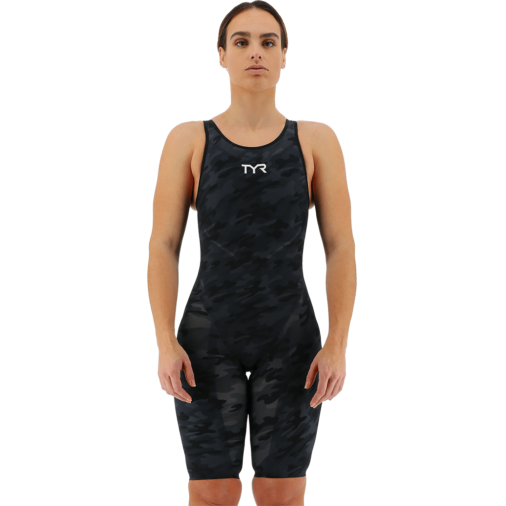 TYR Venzo Camo Black Open Back Race Suit 1 TYR Venzo Camo Black Open Back Race Suit