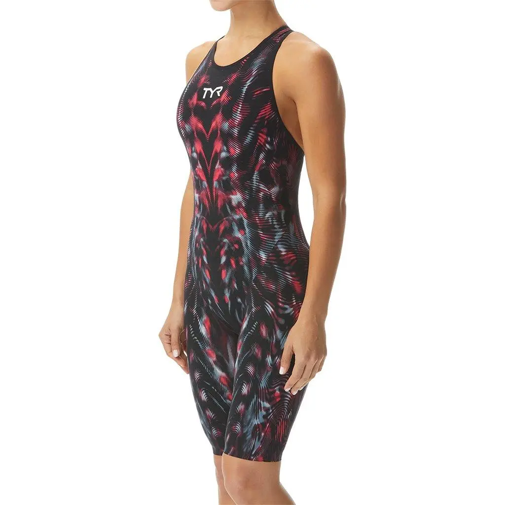 TYR Venzo Genisis Steel Red Closed Back Race Suit 2 TYR Venzo Genisis Steel Red Closed Back Race Suit - Image 2