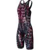 TYR Genisis Steel Red Venzo Open Back Race Suit