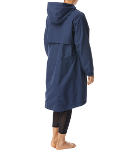 TYR Womens Navy Alliance Podium Parka 6 TYR Womens Navy Alliance Podium Parka -Swimming Race Suits Shop WATPF2A 401 alt06d
