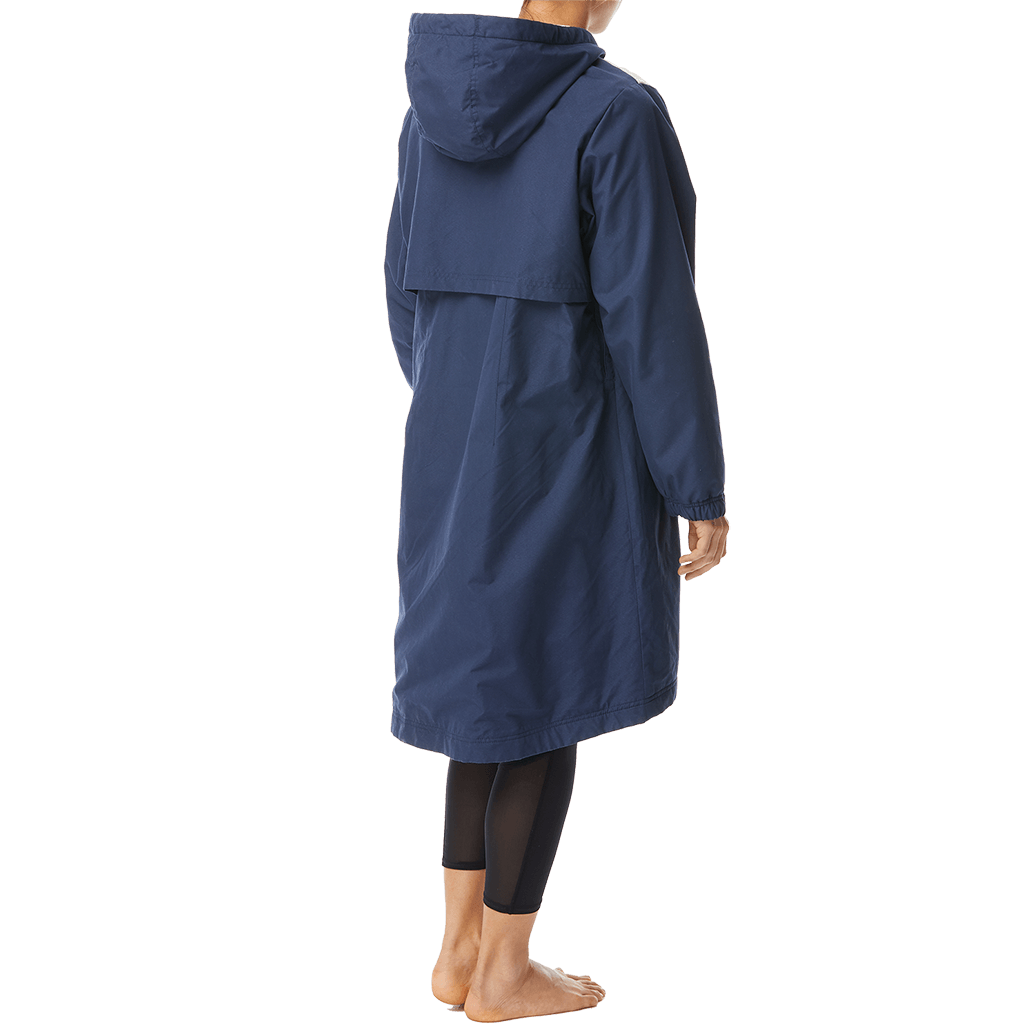 TYR Womens Navy Alliance Podium Parka 3 TYR Womens Navy Alliance Podium Parka - Image 3