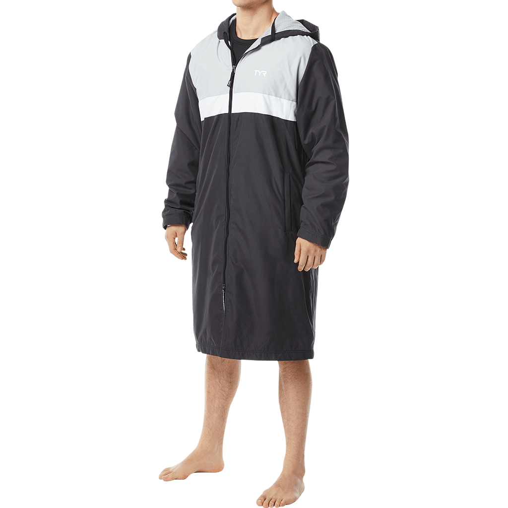 TYR Mens Black Alliance Podium Parka 1 TYR Mens Black Alliance Podium Parka