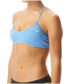 TYR Light Blue Trinity Top