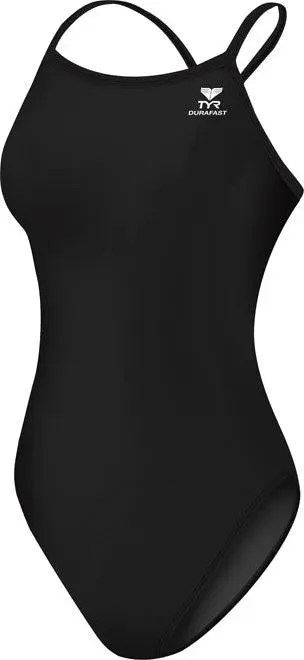 TYR Female Durafast One Solid Black Diamondfit 1 TYR Female Durafast One Solid Black Diamondfit