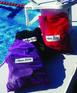 Aqua Shop Mesh Bag -Swimming Race Suits Shop equipment bagsx3 3