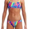 Funkita Girls Criss Cross Two Piece Frickin Laser