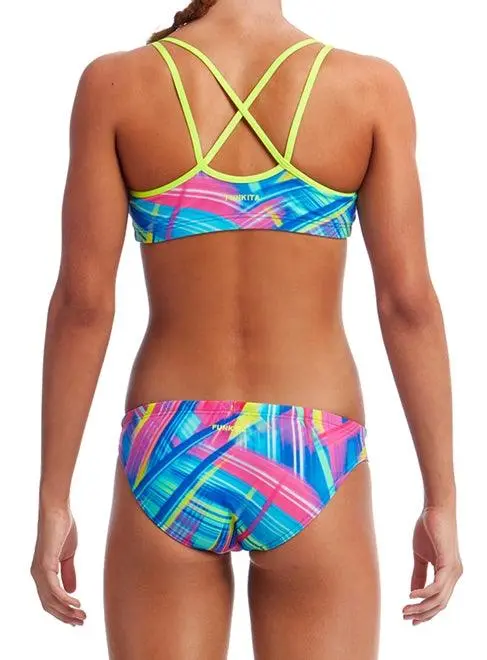 Funkita Girls Criss Cross Two Piece Frickin Laser 2 Funkita Girls Criss Cross Two Piece Frickin Laser - Image 2