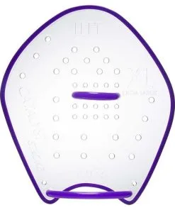 TYR Catalyst Stroke Training Paddles -Swimming Race Suits Shop lcatstk purple clear lt 1