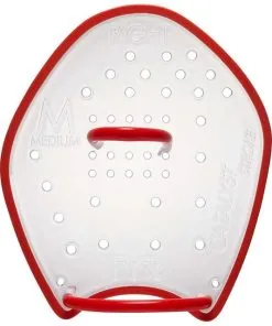 TYR Catalyst Stroke Training Paddles -Swimming Race Suits Shop lcatstk red dull rt 1