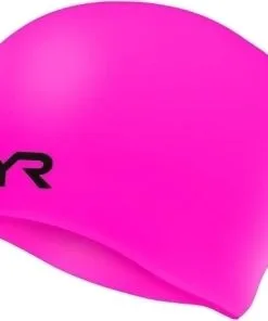 TYR Adult Long Hair Silicone Wrinkle-Free Swim Cap -Swimming Race Suits Shop lcsl 693 alt1 3
