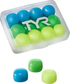 TYR Kids Soft Silicone Ear Plugs -12 Plugs