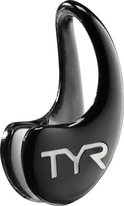 TYR Ergo Black Swim Nose Clip Black 1 TYR Ergo Black Swim Nose Clip Black