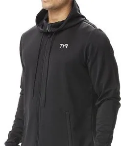 TYR Mens Alliance Podium Full Zip Hoodie