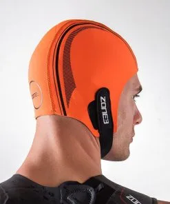 ZONE3 Neoprene Swim Cap -Swimming Race Suits Shop orange neoprene cap 3 1000x 2x 956034e0 fb36 41b4 87ef db16d7a4dcf9