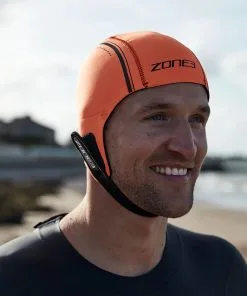 ZONE3 Neoprene Swim Cap -Swimming Race Suits Shop orange neoprene cap 6 1000x 2x 79414bd2 9df6 4a23 af81 2d70e76ef774