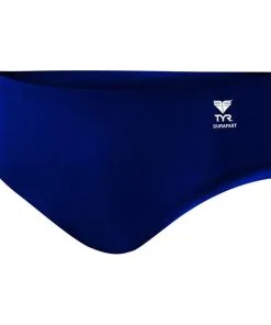 TYR Male Durafast Elite Solid Navy Racer