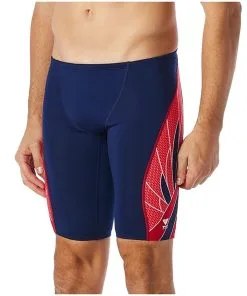TYR Phoenix Navy/Red Splice Jammer