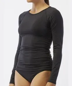 TYR Womens Belize Long Sleeve Rashguard -Swimming Race Suits Shop swfnl7a 001 alt1 l copy 4