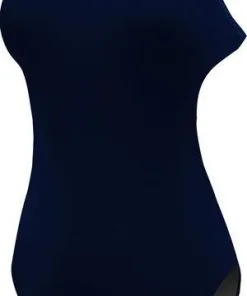 TYR Womens Solid Navy Cutoutfit Swimsuit