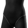 TYR Thresher Black/Grey Open Back Knee Race Suit