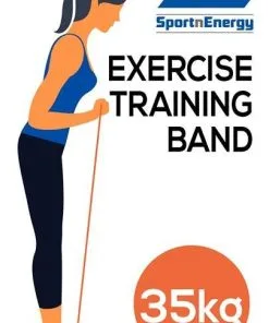 Aqua Shop Cross Training Exercise Elastic Training Band 6 Aqua Shop Cross Training Exercise Elastic Training Band -Swimming Race Suits Shop training band orange