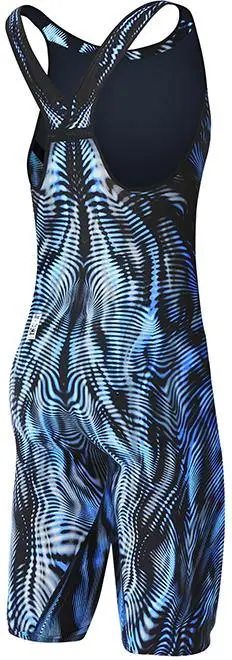 TYR Venzo Genisis Steel Blue Closed Back Race Suit 2 TYR Venzo Genisis Steel Blue Closed Back Race Suit - Image 2