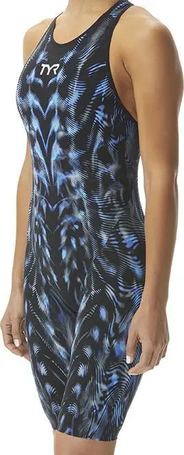 TYR Venzo Genisis Steel Blue Closed Back Race Suit 3 TYR Venzo Genisis Steel Blue Closed Back Race Suit - Image 3